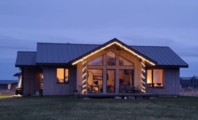 Mājas projekts "Ieva" - uzbūvētās mājas bildes