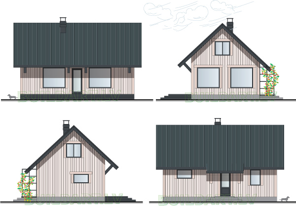 Mājas projekts Sintija