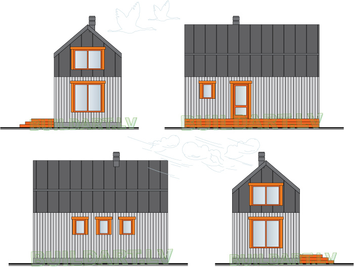 moduļmājas projekts "Vāverīte"