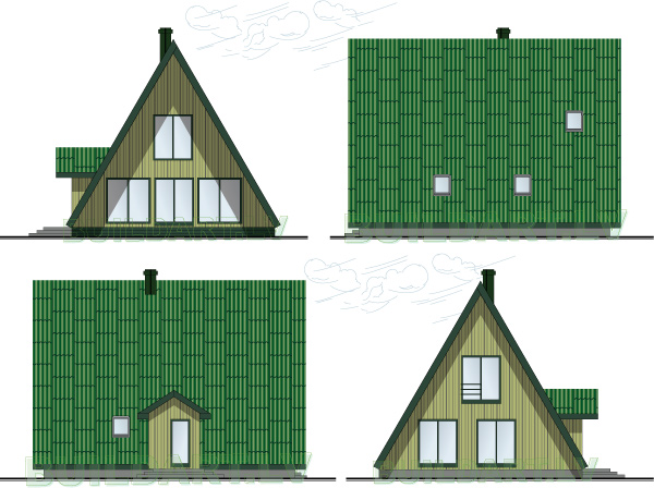 Mājas projekts "Sendija"